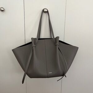 Yuzefi Mochi large bag in zinc pebble